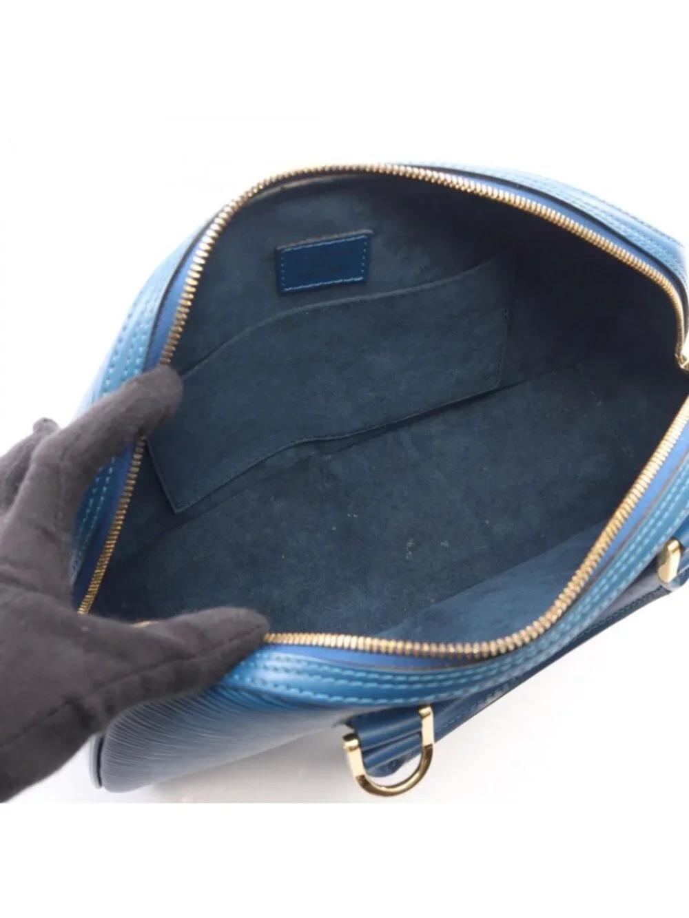 Louis Vuitton Jasmine Epi Miltille Leather Handbag